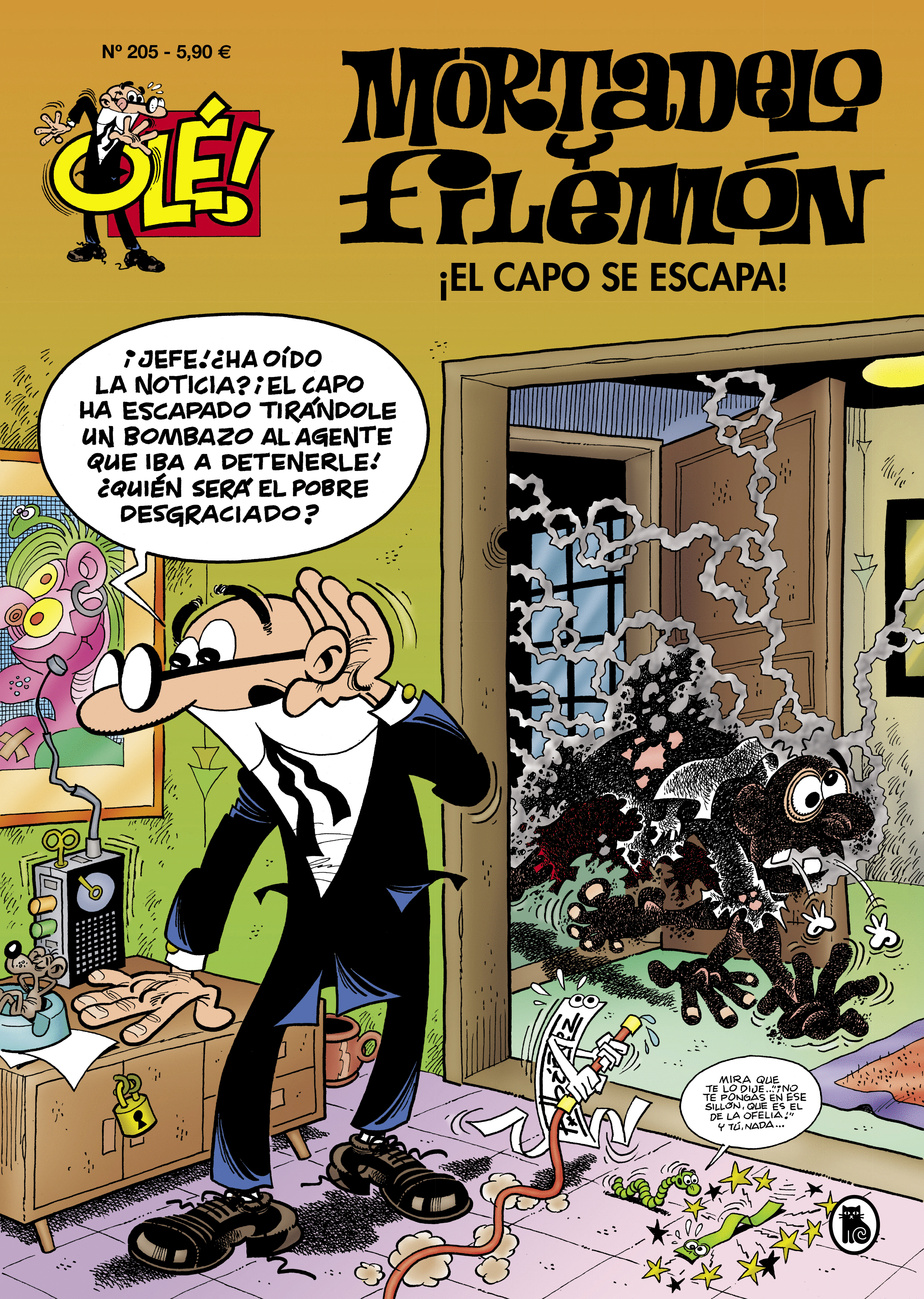 MORTADELO Y FILEMON EL CAPO SE ESCAPA