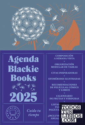 AGENDA BLACKIE BOOKS 2025