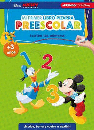 APRENDE CON DISNEY. PRIMEROS NÚMEROS (LIBRO-PIZARRA)