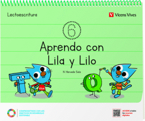 APRENDO CON LILA Y LILO CUADERNO 6